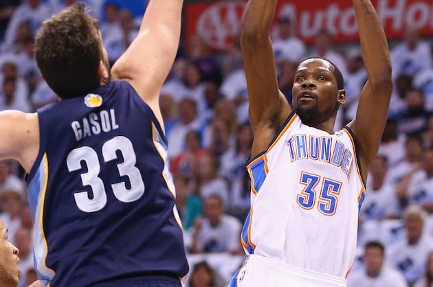 Thunder to Get Cash for Change to Durant's Deal