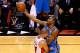 MIAMI, FL - JUNE 19: Kevin Durant #35 of the Oklahoma City Thunder drives for a shot attempt against Shane Battier #31 of the Miami Heat in Game Four of the 2012 NBA Finals on June 19, 2012 at American Airlines Arena in Miami, Florida. NOTE TO USER: User expressly acknowledges and agrees that, by downloading and or using this photograph, User is consenting to the terms and conditions of the Getty Images License Agreement. (Photo by Ronald Martinez/Getty Images)