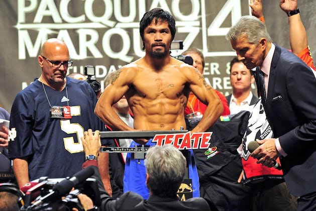 Pacquiao Dares Mayweather, Says Marquez Shot Lucky