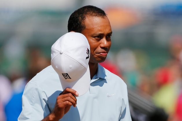 A 'Clinic' His Irons, a Major Chance for Tiger Woods