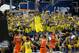 Glenn Robinson III attempts to finish an alley-oop against Syracuse at the Final Four. Robinson was one of the best finishers at the rim in college basketball as a freshman.