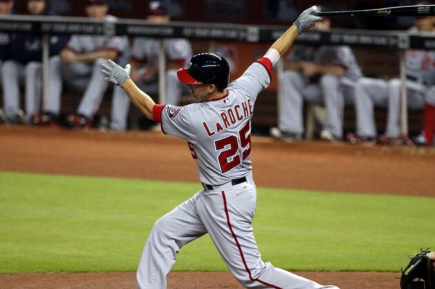 Nationals' Lineup vs Dodgers: Adam LaRoche Sits with Flu-Like Symptoms