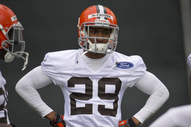 Cleveland Browns Sign Third-Round CB Leon McFadden to 4-Year Deal