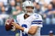 ARLINGTON, TX - NOVEMBER 18: Tony Romo #9 of the Dallas Cowboys throws against the Cleveland Browns at Cowboys Stadium on November 18, 2012 in Arlington, Texas. (Photo by Ronald Martinez/Getty Images)