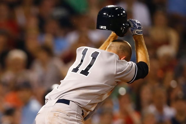 Brett Gardner Gets Ejected in 4-2 Yankees Loss to Boston