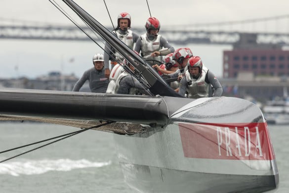 Luna Rossa Throw Rule Book at Artemis, Weather