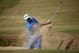 GULLANE, SCOTLAND - JULY 20: Hunter Mahan of the United States plays out of a bunker on the 18th hole during the third round of the 142nd Open Championship at Muirfield on July 20, 2013 in Gullane, Scotland. (Photo by Andrew Redington/Getty Images)