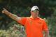 GULLANE, SCOTLAND - JULY 20: Lee Westwood of England reacts from the 3rd tee during the third round of the 142nd Open Championship at Muirfield on July 20, 2013 in Gullane, Scotland. (Photo by Matthew Lewis/Getty Images)