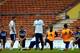 KUALA LUMPUR, MALAYSIA - JULY 20: Manager Jose Mourinho of Chelsea instructs his players during a stretching exercise during a Chelsea FC training session at the Shah Alam Stadium in Shah Alam on July 20, 2013 in Kuala Lumpur, Malaysia. (Photo by Stanley Chou/Getty Images)