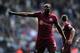 Shola Ameobi scored Newcastle's only goal of the game against Rio Ave.