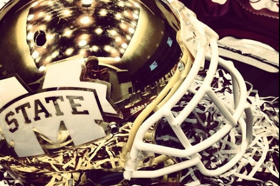 Mississippi State Could Be Wearing New Gold Helmets for the Egg Bowl