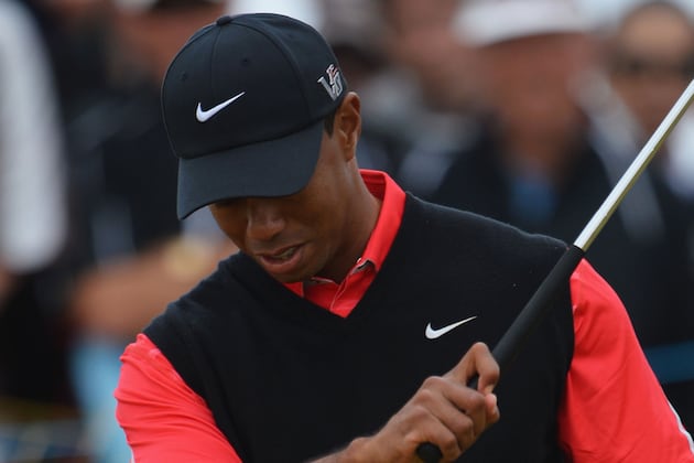 Tiger Woods' Major Weekend Woes Continue Sunday at Muirfield