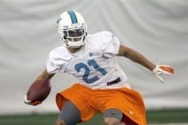 Brent Grimes off to Sharp Start at Dolphins' Training Camp