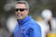 Oct 27, 2012; Laramie, WY, USA; Boise State Broncos head coach Chris Petersen before game against the Wyoming Cowboys at War Memorial Stadium. Mandatory Credit: Troy Babbitt-USA TODAY Sports