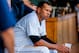 Jul 3, 2013; Charleston, SC, USA; New York Yankees third baseman Alex Rodriguez, as part of the Charleston RiverDogs, sits in the dugout during a rehab game against the Rome Braves at Joseph P. Riley, Jr. Park. Mandatory Credit: Jeff Blake-USA TODAY Sports