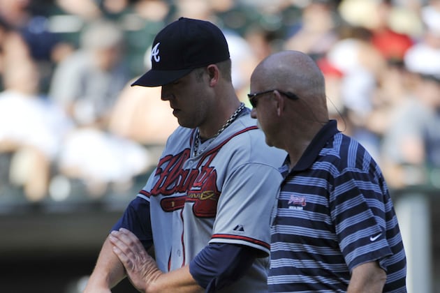 Paul Maholm Goes on Disabled List with Wrist Contusion