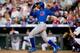 DENVER, CO - JULY 19: Alfonso Soriano #12 of the Chicago Cubs hits a solo home run in the fourth inning against the Colorado Rockies looks on at Coors Field on July 19, 2013 in Denver, Colorado. (Photo by Justin Edmonds/Getty Images)