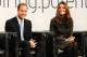 BURTON-UPON-TRENT, ENGLAND - OCTOBER 09: Prince William, Duke of Cambridge and Catherine, Duchess of Cambridge attend the official launch of The Football Association's National Football Centre at St George's Park on October 9, 2012 in Burton-upon-Trent, England. (Photo by Rui Vieira - WPA Pool/Getty Images)