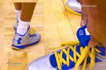 Dubs' Bazemore Has His NBA Ranking Sewn into Sneakers 