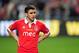 Eduardo Salvio, pictured during Benfica's Europa League Final against Chelsea.