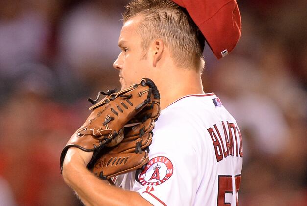 Blanton in Danger of Losing Spot in Angels' Rotation