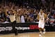 SAN ANTONIO, TX - JUNE 11: Gary Neal #14 of the San Antonio Spurs reacts after making a three-pointer in the fourth quarter while taking on the Miami Heat during Game Three of the 2013 NBA Finals at the AT&T Center on June 11, 2013 in San Antonio, Texas. NOTE TO USER: User expressly acknowledges and agrees that, by downloading and or using this photograph, User is consenting to the terms and conditions of the Getty Images License Agreement. (Photo by Mike Ehrmann/Getty Images)