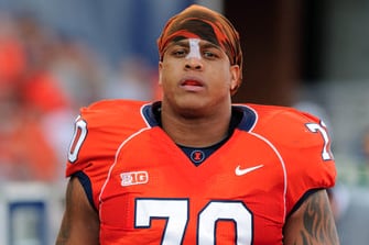 Corey Lewis at Big Ten Media Days