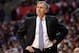 Apr 7, 2013; Los Angeles, CA, USA; Los Angeles Lakers head coach Mike D'Antoni in the second half of the game against the Los Angeles Clippers at the Staples Center. Clippers won 109-95. Mandatory Credit: Jayne Kamin-Oncea-USA TODAY Sports