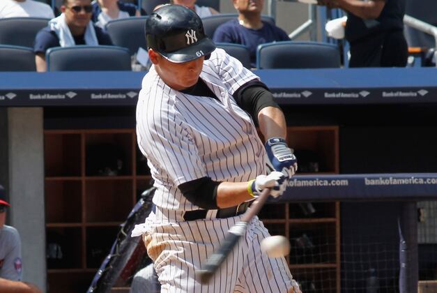 Yankees place Luis Cruz on DL, recall David Adams