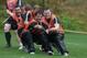 BAGSHOT, ENGLAND - AUGUST 04: Chris Ashton (R) leads his team in a game of tug o'war during the England training session held at the Pennyhill Park Hotel on August 4, 2011 in Bagshot, England. (Photo by David Rogers/Getty Images)
