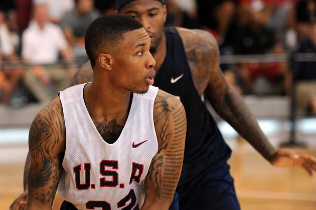 VIDEO: Damian Lillard Wired Up at Team USA Mini-Camp
