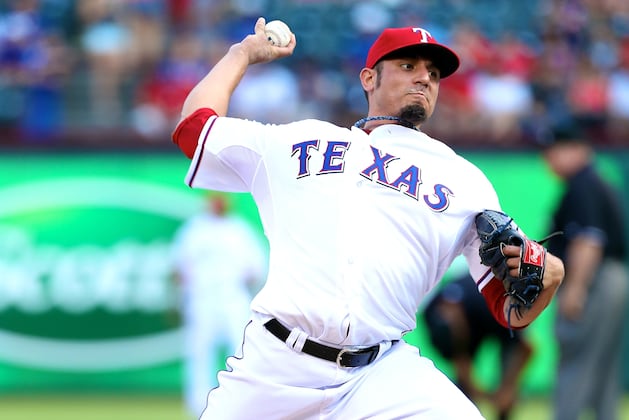 Grading Matt Garza's Debut Start with the Texas Rangers