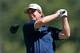 WOODLANDS, TX - MAY 05: Gene Sauers hits his tee shot on the 11th hole during the final round of the Insperity Championship at the Woodlands Country Club on May 5, 2013 in Woodlands, Texas. (Photo by Scott Halleran/Getty Images)