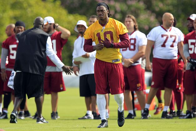 RG3 Deemed Fit, but Redskins Cautious
