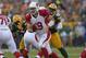 GREEN BAY, WI - NOVEMBER 04: John Skelton #19 of the Arizona Cardinals turns to hand off against the Green Bay Packers at Lambeau Field on November 4, 2012 in Green Bay, Wisconsin. The Packers defeated the Cardinals 31-17. (Photo by Jonathan Daniel/Getty Images)