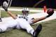 ST. LOUIS, MO - NOVEMBER 18: Wide receiver Chaz Schilens #85 of the New York Jets celebrates on the groud after making a leaping catch for a touchdown during the game against the St. Louis Rams at the Edward Jones Dome on November 18, 2012 in St. Louis, Missouri. (Photo by David Welker/Getty Images)