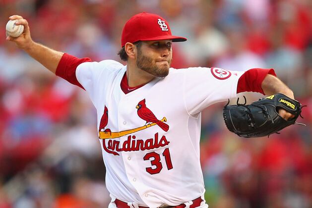 Lynn Helps Himself with Arm, Glove as Cards Sweep Series