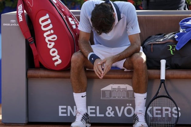 Federer Knocked From Swiss Open