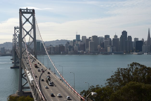 Bay Bridge Shutdown Forces Detour for Angels
