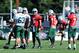 Jul 26, 2013; Cortland, NY, USA; New York Jets quarterback Mark Sanchez (6) looks on during training camp at SUNY Cortland. Mandatory Credit: Rich Barnes-USA TODAY Sports