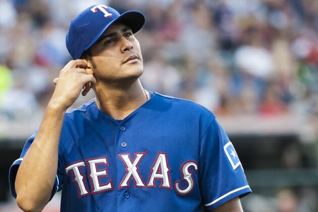 Indians 11, Rangers 8 (F, 11)