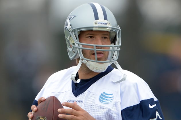 Garrett Says Romo Won't Play in Hall of Fame Game
