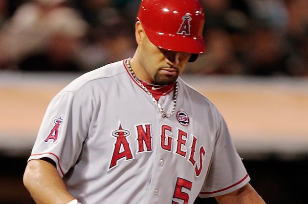Albert Pujols Leaves Angels to Have Ailing Left Foot Examined