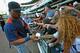 CHICAGO, IL - JULY 23: Ramon Santiago #39 of the Detroit Tigers signs autographs before a game against the Chicago White Sox at U.S. Cellular Field on July 23, 2013 in Chicago, Illinois. (Photo by Jonathan Daniel/Getty Images)