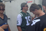 Manziel Dons Tebow Jersey at UT Frat Party...