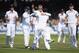LONDON, ENGLAND - JULY 21: Joe Root of England celebrates the wicket of Usman Khawaja of Australia with team mates during day four of the 2nd Investec Ashes Test match between England and Australia at Lord's Cricket Ground on July 21, 2013 in London, England. (Photo by Gareth Copley/Getty Images)