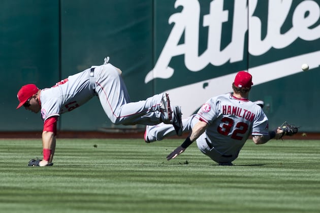 It's not exactly a sunny delight for Angels in 10-6 loss to Athletics