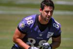 Ravens' TE Pitta Done for Season with Fractured Hip...