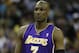 NEW ORLEANS, LA - APRIL 24: Lamar Odom #7 of the Los Angeles Lakers stands during a freethrow against the New Orleans Hornets in Game Four of the Western Conference Quarterfinals in the 2011 NBA Playoffs at New Orleans Arena on April 24, 2011 in New Orleans, Louisiana. NOTE TO USER: User expressly acknowledges and agrees that, by downloading and or using this Photograph, user is consenting to the terms and conditions of the Getty Images License Agreement. (Photo by Jeff Zelevansky/Getty Images)