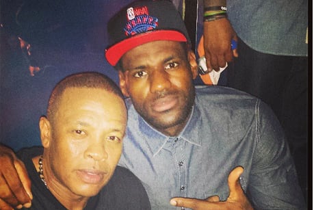 LeBron James & Dr. Dre Chilling in China